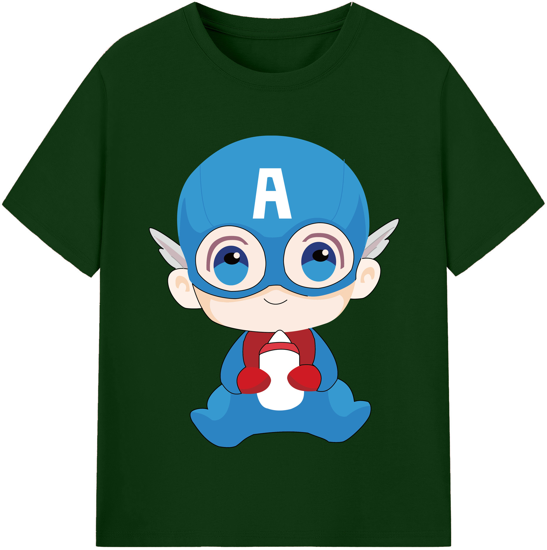 （画像用） アベンジャーズ The Avengers 綿100％半袖Tシャツ（フロントプリント）